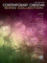 Contemporary Christian Song Collection piano sheet music cover